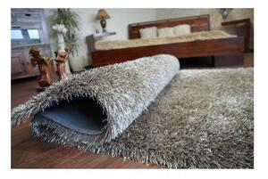 Luxusný kusový koberec Shaggy Love hnedý 80x150cm