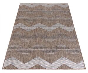 Kusový koberec Malaga hnedý 100x200cm