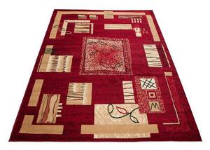Kusový koberec PP Forme červený 130x190cm
