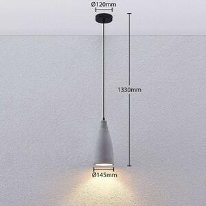 Lindby - Sanne Závěsná Lampa Concrete Grey Lindby - Lampemesteren