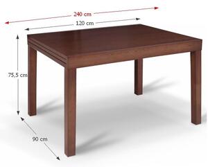 Jedálenský stôl Tanah (orech) (pre 4 až 10 osôb). Vlastná spoľahlivá doprava až k Vám domov. 752809