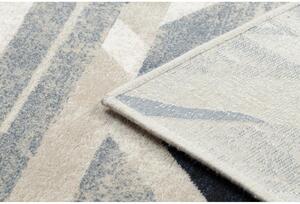 Vlnený kusový koberec Basim béžovo modrý 80x150cm