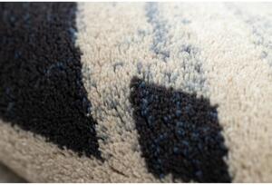 Vlnený kusový koberec Basim béžovo modrý 200x300cm