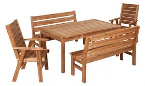 Záhradný set z masívu ThermoWood - PROWOOD - SET L3 - Samostatný set