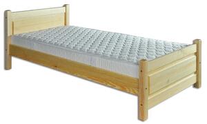 Jednolôžková posteľ 90 cm LK 129 (masív). Vlastná spoľahlivá doprava až k Vám domov. 753182
