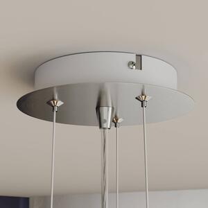 Lindby - Gunda LED Závěsná Lampa Opal/Nickel Lindby - Lampemesteren