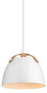 Halo Design - Oslo Závěsná Lampa Ø16 White/Oak - Lampemesteren