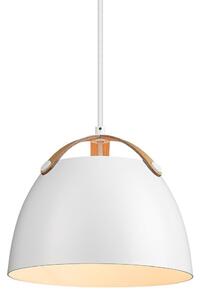 Halo Design - Oslo Závěsná Lampa Ø24 White/Oak - Lampemesteren