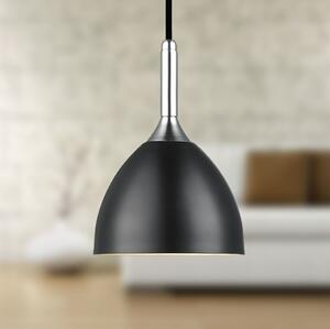 Halo Design - Bellevue Závěsná Lampa Ø14 Black/Chrome - Lampemesteren