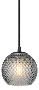 Halo Design - Nobb Ball Závěsná Lampa Small Smoke/Black Halo Design - Lampemesteren