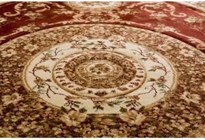 Kusový koberec klasický vzor 3 hnedý ovál 150X300 150x295cm