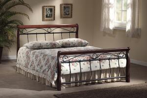 Manželská posteľ 180 cm Oberon (s roštom). Vlastná spoľahlivá doprava až k Vám domov. 761995