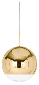 Tom Dixon - Mirror Ball 40 LED Závěsná Lampa Gold - Lampemesteren