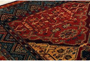 Vlnený kusový koberec Astoria rubínový 170x235cm