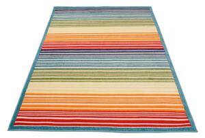 Kusový koberec Pruhy viacfarebný 140x200cm
