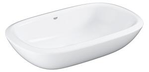 Umývadlo na dosku GROHE Eurostyle 2015 50x38 cm alpská biela bez otvoru pre batériu, bez prepadu 39216000