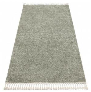 Kusový koberec Shaggy Berta zelený 140x190cm