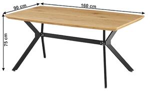 Jedálenský stôl 160 cm Merida. Vlastná spoľahlivá doprava až k Vám domov. 1016576