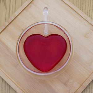 KONDELA Termo poháre, set 2 ks, šálka Heart v tvare srdca, 250 ml, HOTCOOL TYP 3