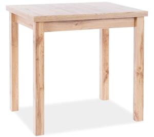 Jedálenský stôl Adam | 90 x 65 cm Farba: dub wotan