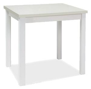 Jedálenský stôl Adam | 90 x 65 cm Farba: biely mat