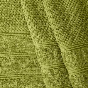 Klasický jednofarebný olivový uterák POP 50x90 cm