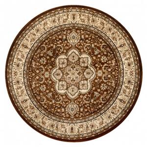 Kusový koberec Agas hnedý kruh 120cm