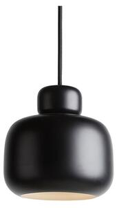 Woud - Stone Závěsná Lampa Large Black Woud - Lampemesteren