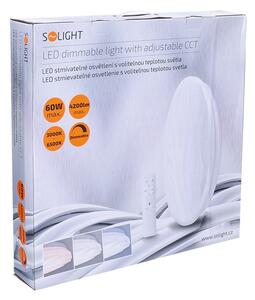 Solight Solight LED stropné svetlo Wave, 60W, 4200lm, stmievateľné, zmena chromatičnosti, diaľkové ovládanie