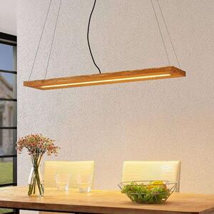 Lindby - Nesaja LED Závěsná Lampa Wood Lindby - Lampemesteren