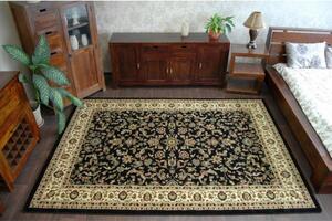 Kusový koberec Royal čierny 60x250cm