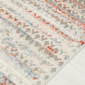 Kusový koberec Frederik krémovo terakotový 140x200cm