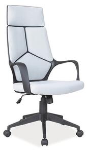 Kancelárska stolička BUY, 114-124x63x46x47-57, sivá