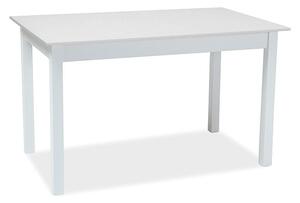 Jedálenský stôl Horacy 100(140)x60 Farba: biely mat