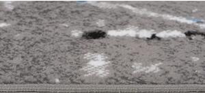 Kusový koberec PP Kevis šedomodrý 200x200cm