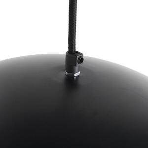 Inteligentná priemyselná závesná lampa čierna so zlatom 50 cm vrátane Wifi G125 - Magna Eco