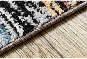 Kusový koberec Lineas čierny 140x190cm