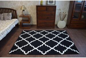 Kusový koberec Mira čierny 140x190cm