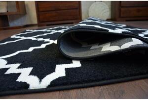 Kusový koberec Mira čierny 80x150cm