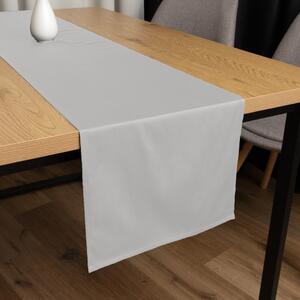 Biante Bavlnený saténový behúň na stôl ST-012 Svetlo sivý 20x120 cm
