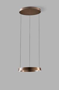 Light-Point - Edge Round Závěsná Lampa Ø500 Rosegold - Lampemesteren
