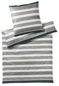 POSTEĽNÁ BIELIZEŇ, makosatén, sivá, zelená, 135/200 cm Yes for bed - Online Only bytové doplnky, Online Only