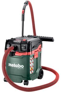 Metabo ASA 30 M PC, 1200 W, Bubnový vysávač, Suché a mokré, 30 L, 78 dB, Čierna, Zelená, Červená