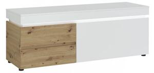 TV stolík GRETA F02 Farba: dub artisan / biela alpská
