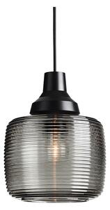 Design By Us - New Wave Stripe Závěsná Lampa Smoke - Lampemesteren