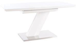 Rozkladací jedálenský stôl TORONTO Farba: biely mat
