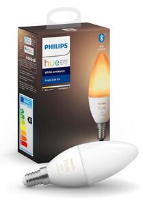 LED Stmievateľná žiarovka Philips Hue WHITE B39 E14/5,2W/230V 2200K - 6500K