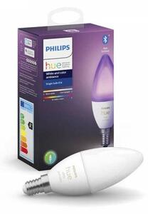 LED Stmievateľná žiarovka Philips Hue WHITE AND COLOR E14/5,3W/230V 2200K - 6500K