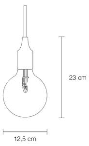 Muuto - E27 Závěsná Lampa Light Grey - Lampemesteren