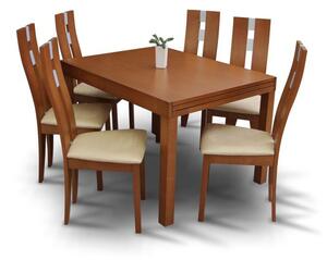 Jedálenský stôl Tanah (čerešňa) (pre 4 až 10 osôb). Vlastná spoľahlivá doprava až k Vám domov. 772774